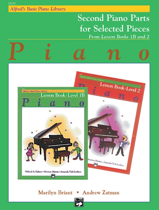Alfred's Basic Piano Library: Lesson Book 1B & 2 (Second Piano Parts)
