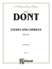 Etudes and Caprices, Opus 35