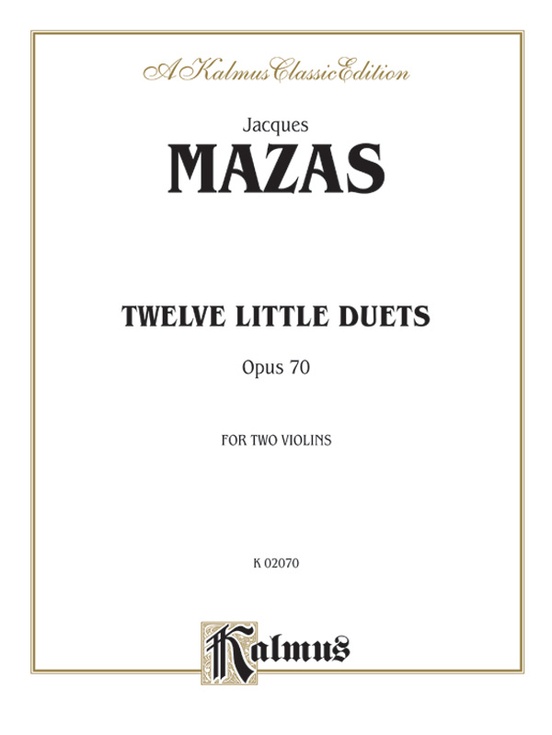 Twelve Little Duets, Opus 70