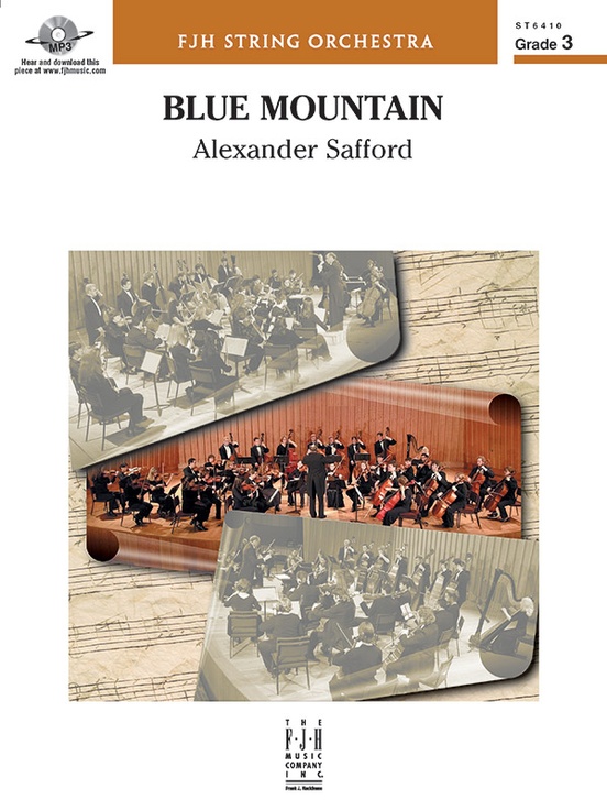 Blue Mountain: Score: String Orchestra Score: Alexander