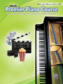 Premier Piano Course, Pop and Movie Hits 2B