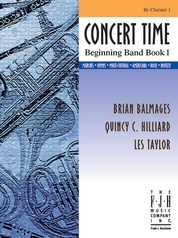 Concert Time Beginning Band Book 1 - Clarinet 1