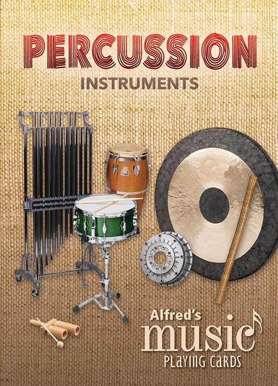 Alfred's Music Playing Cards: Percussion Instruments