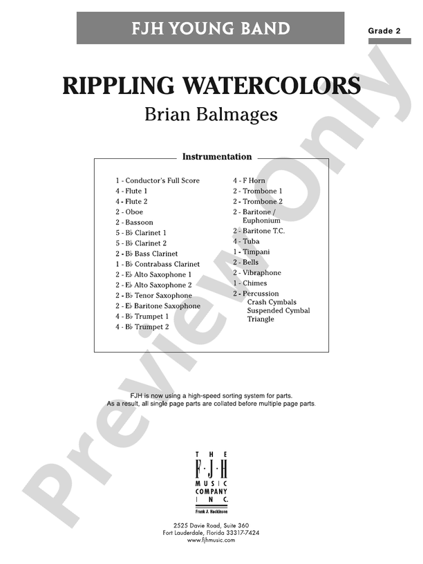 Rippling Watercolors