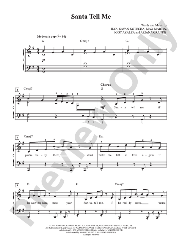 Santa Tell Me (Ariana Grande)