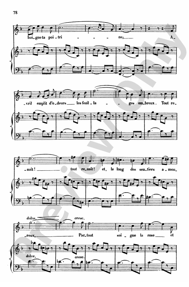 Massenet: Songs, Volume I, High Voice (French)