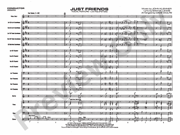Just Friends: Score