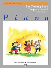 Alfred's Basic Piano Library: Ear Training Book Complete 1 (1A/1B)