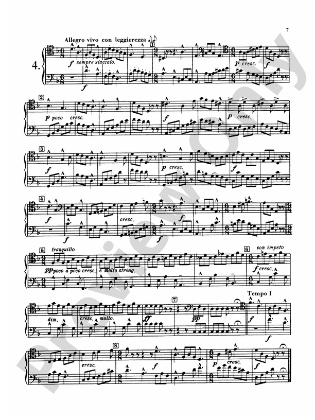 Blazhevich Concert Duets Duet No. 4 Part Digital Sheet Music Download