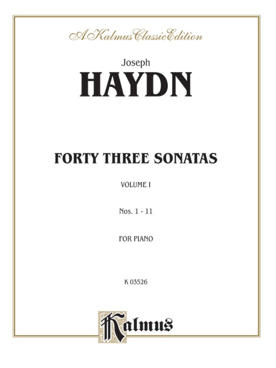 Forty Three Sonatas, Volume I (Nos. 1-11)