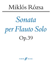 Flute Sonata, Opus 39