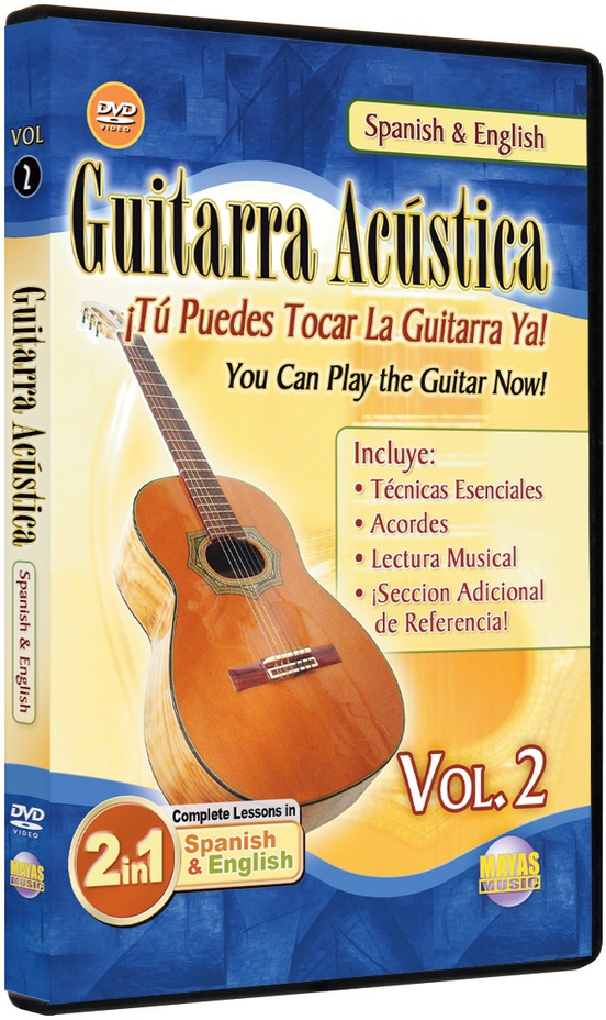 2 in 1 Bilingual: Guitarra Acústica Vol. 2