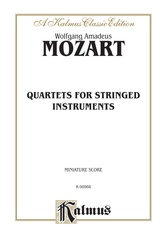 Sixteen Easy String Quartets, K. 155, 156, 157, 158, 159, 160, 168