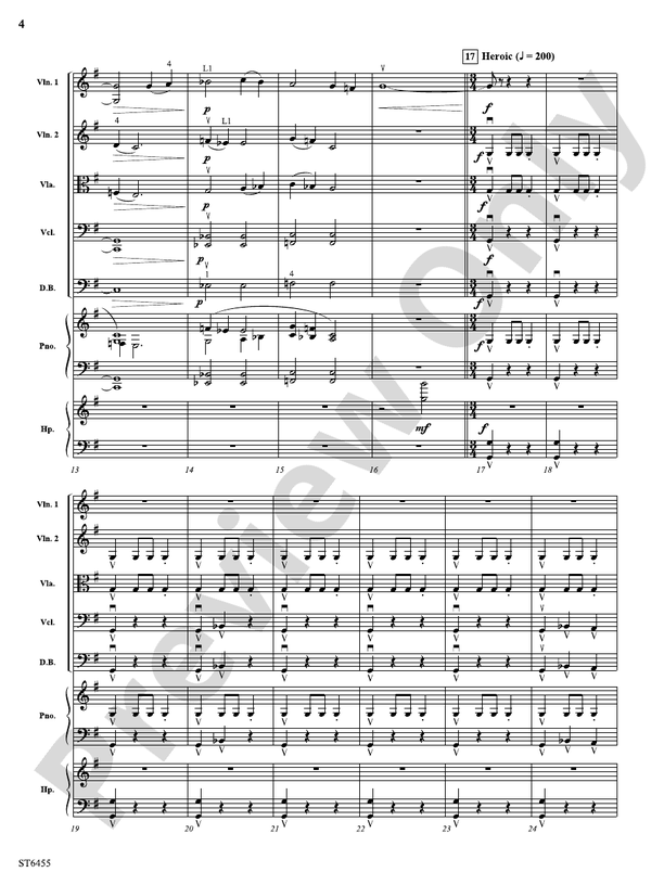 Rise of the Olympians: Score: String Orchestra Score: Brian