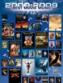 2000 2009 Best Movie Music Piano Vocal Guitar Book Sheet Music