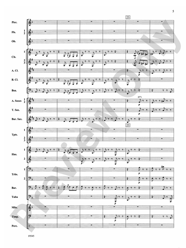 Funeral March of a Concert Band Conductor Score & Parts