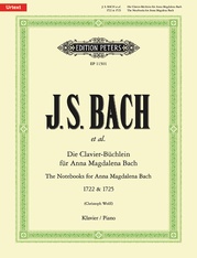 The Notebooks for Anna Magdalena Bach 1722 & 1725 for Piano (Selection)