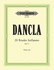20 Études brillantes Op. 73 for Violin