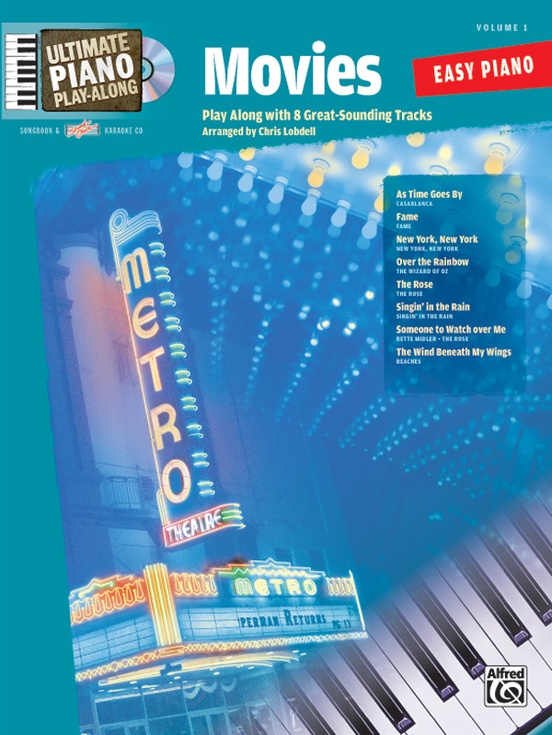 Ultimate Piano Play-Along, Volume 1: Movies
