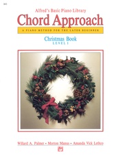 Alfred's Basic Piano: Chord Approach Christmas Book 1