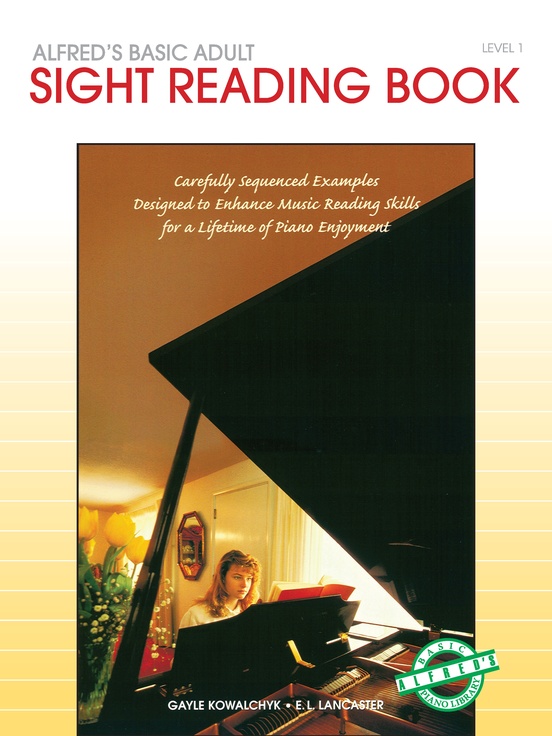 Alfred S Basic Adult Piano Course Sight Reading Book 1