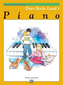 Alfred's Basic Piano Library: Duet Book 3