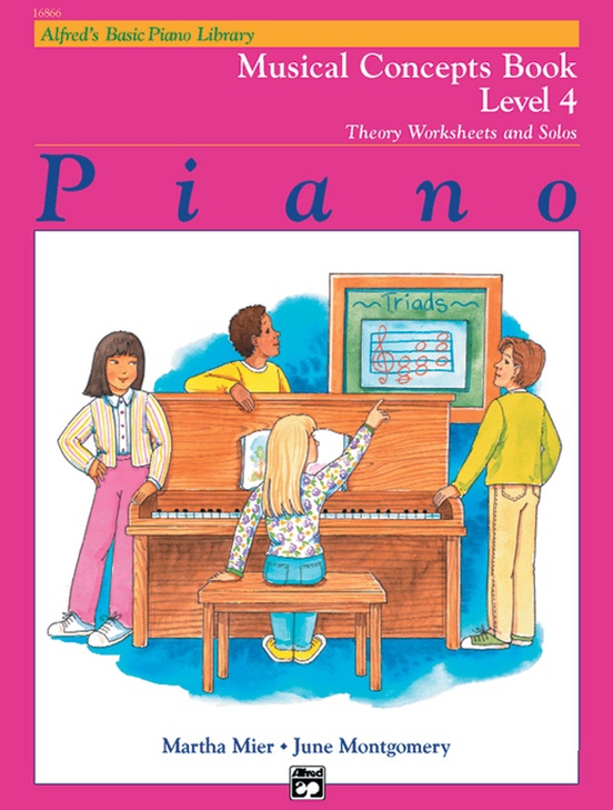 Alfred's Basic Piano Library: Musical Concepts Book 4