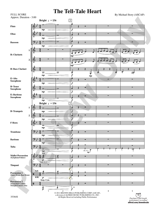 The Tell-Tale Heart: Score