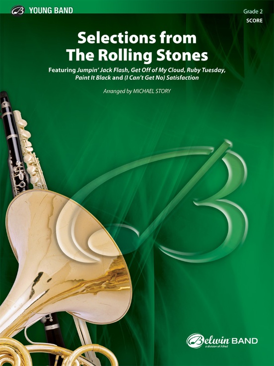 Selections from The Rolling Stones: Concert Band Conductor Score u0026 Parts |  Sheet Music