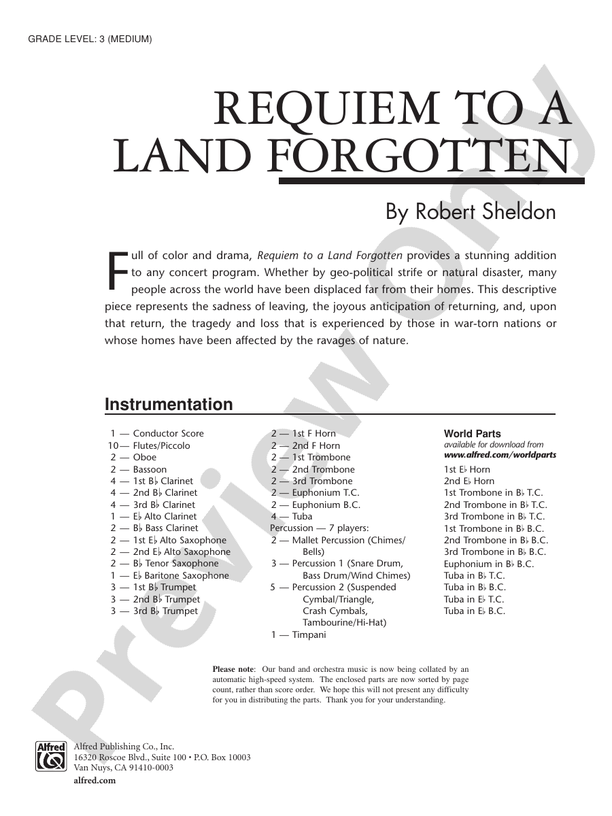 Requiem to a Land Forgotten