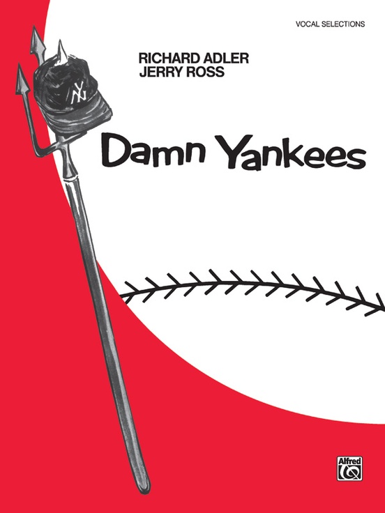 Damn Yankees Vocal Selections Piano/Vocal/Chords Book Jerry Ross