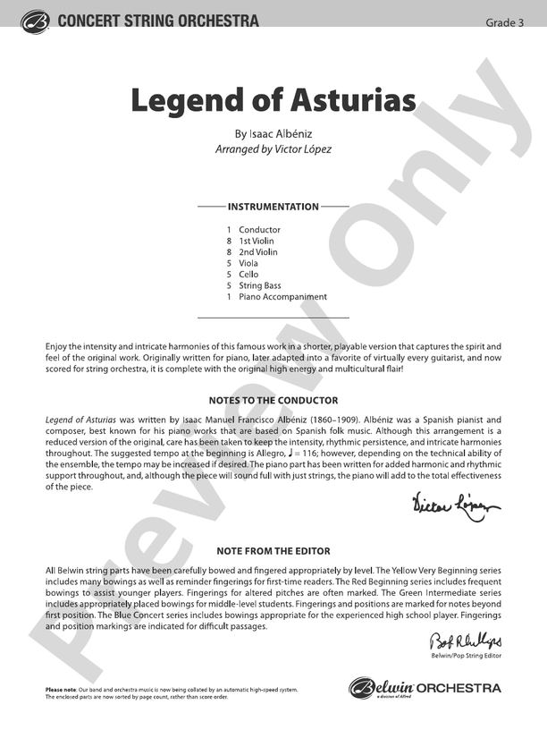 Legend of Asturias