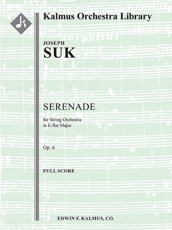 Serenade for String Orchestra, Op. 6 String Orchestra Conductor Score