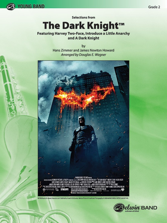 The Dark Knight, Selections from: Score: Concert Band Score