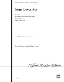 Jesus Loves Me: Handbells 3-5 Octaves Sheet | Alfred Music