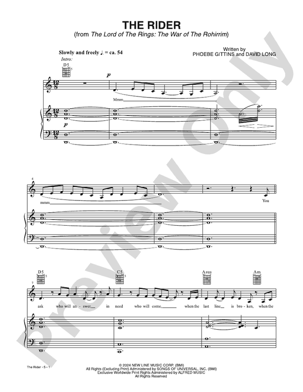 The Rider (from The Lord of The Rings: The War of The Rohirrim)