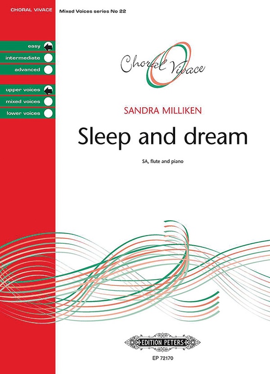 Sleep and dream for SA, Flute and Piano