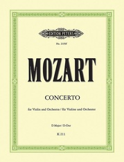 Violin Concerto No. 2 in D K211 (Edition for Violin and Piano)