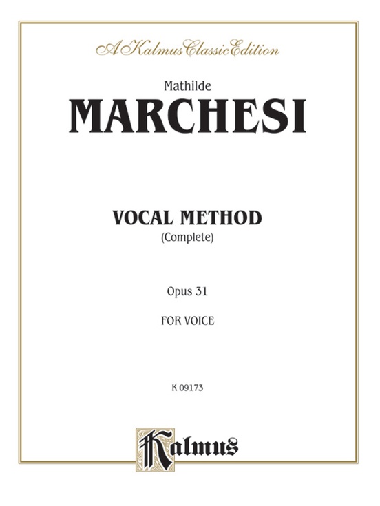 Vocal Method, Opus 31 (Complete)