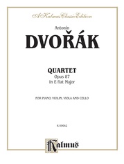 Dvorák: Quartet in E flat Major, Op. 87