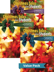 Christmas Solos for Students, 1-3 (Value Pack)