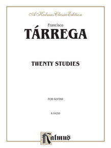 Tárrega: Twenty Studies for Guitar