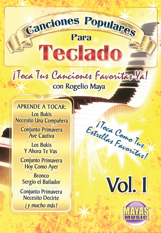 Canciones Populares Para Teclado Vol. 1