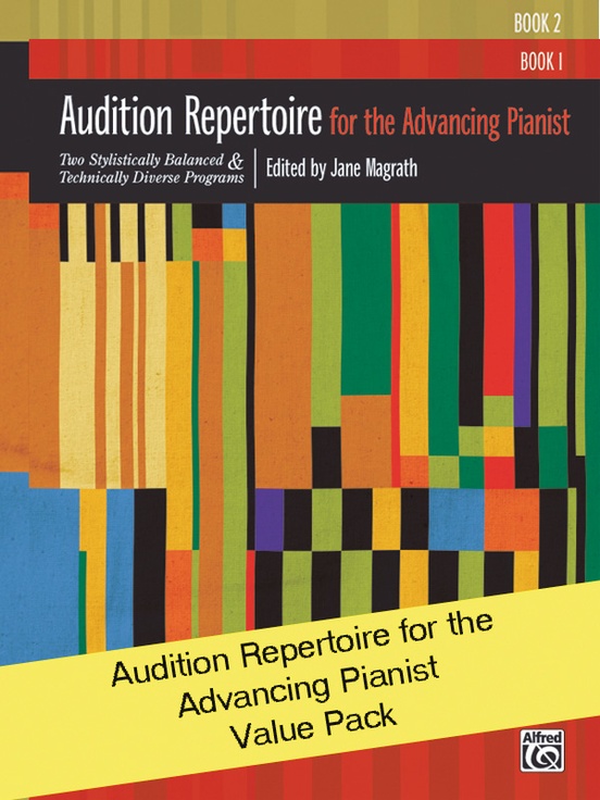 Audition Repertoire for the Advancing Pianist 1-2 (Value Pack)