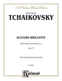 Piano Concerto No. 3, Opus 75, (1st movement: Allegro Brillante)