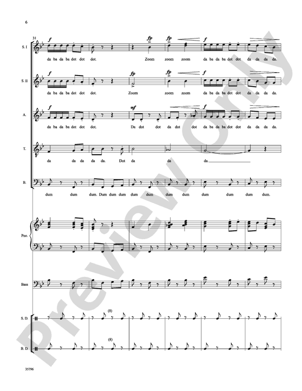 Bugler's Holiday Choral Octavo SoundPax Leroy Anderson Digital