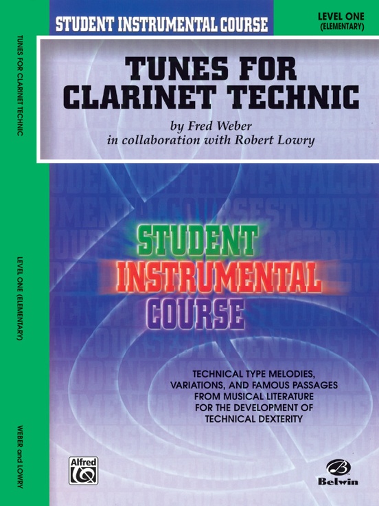 Student Instrumental Course: Tunes for Clarinet Technic, Level I