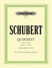 Quintet in A Op. posth. 114 (D667) Trout Quintet