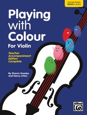 Playing with Colour for Violin, Teacher Book