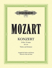Violin Concerto No. 4 in D K218 (Edition for Violin and Piano)